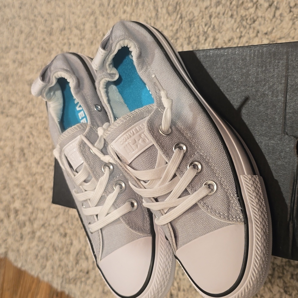 Converse Light Gray Shoreline Slip Sneakers
